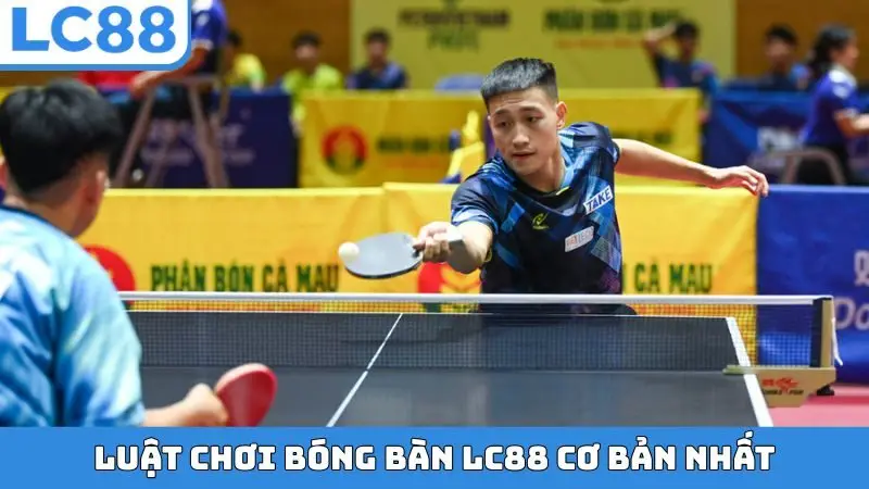 Luật chơi bóng bàn LC88 cơ bản nhất